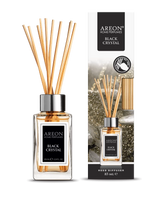 Odorizant camera cu betisoare, Areon, Cristal Negru / Liliac / Vanilie, 85ml